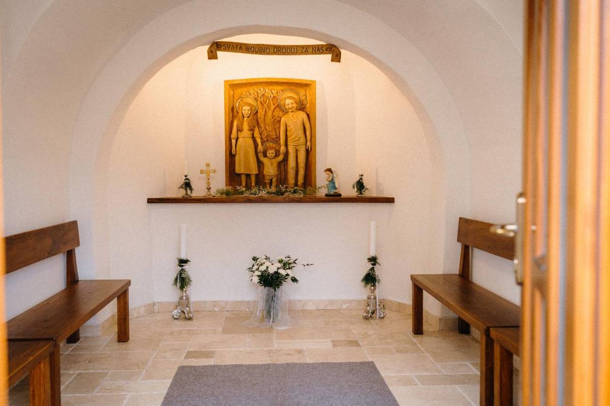 Žehnání u příležitosti svátku Svaté rodiny.