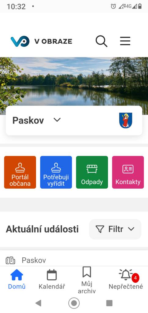 Vážení uživatelé mobilní aplikace V Obraze, možná jste v posledních dnech ve svých chytrých telefonech zaznamenali vizuální upgrade naší komunikační platformy.