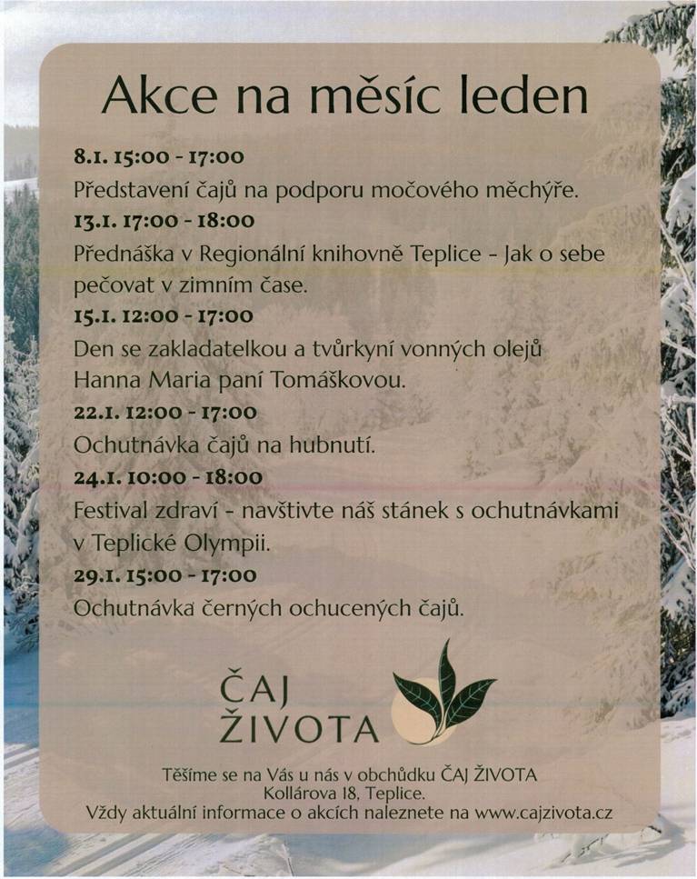 Čaj života se stává tradiční akcí, kde se setkávají obyvatelé, aby si vychutnali čaj a navázali nová přátelství. Tato událost podporuje komunitní soudržnost a přináší příležitost k výměně zkušeností a názorů.