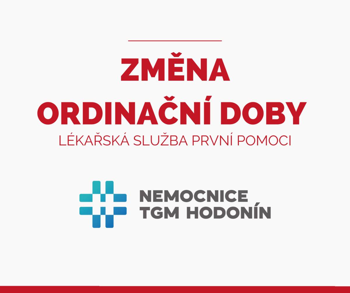 Kdy: od 1.1.2026  Kde: NEMOCNICE TGM HODONÍN