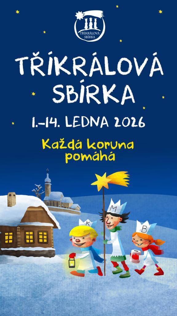 Výsledky Tříkrálové sbírky, která se u nás konala v sobotu 3. ledna