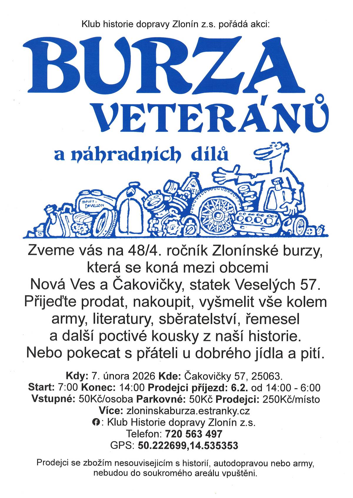 7.2.2026 od 7:00 do 14:00 hodin v Čakovičkách.