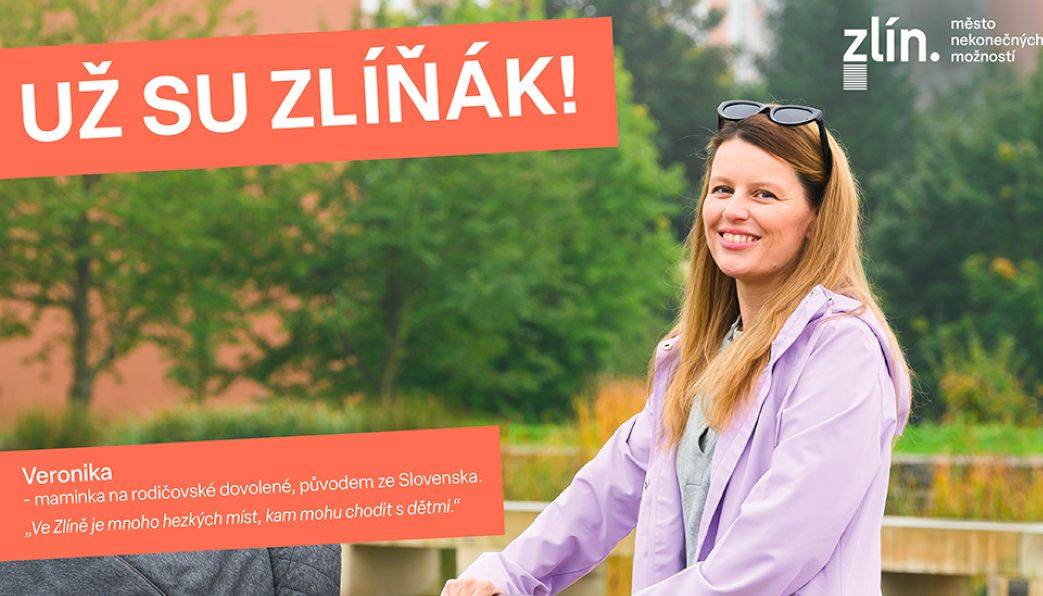 Zlín - Statutární město Zlín úspěšně ukončilo motivační kampaň Už su Zlíňák, jejímž cílem bylo zvýšit počet obyvatel s trvalým pobytem ve městě. Veřejný příslib finanční odměny ve výši 10 tisíc korun pro nové obyvatele měl výraznou odezvu a přinesl konkrétní výsledky.