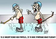 Český hokejový tým ve finále