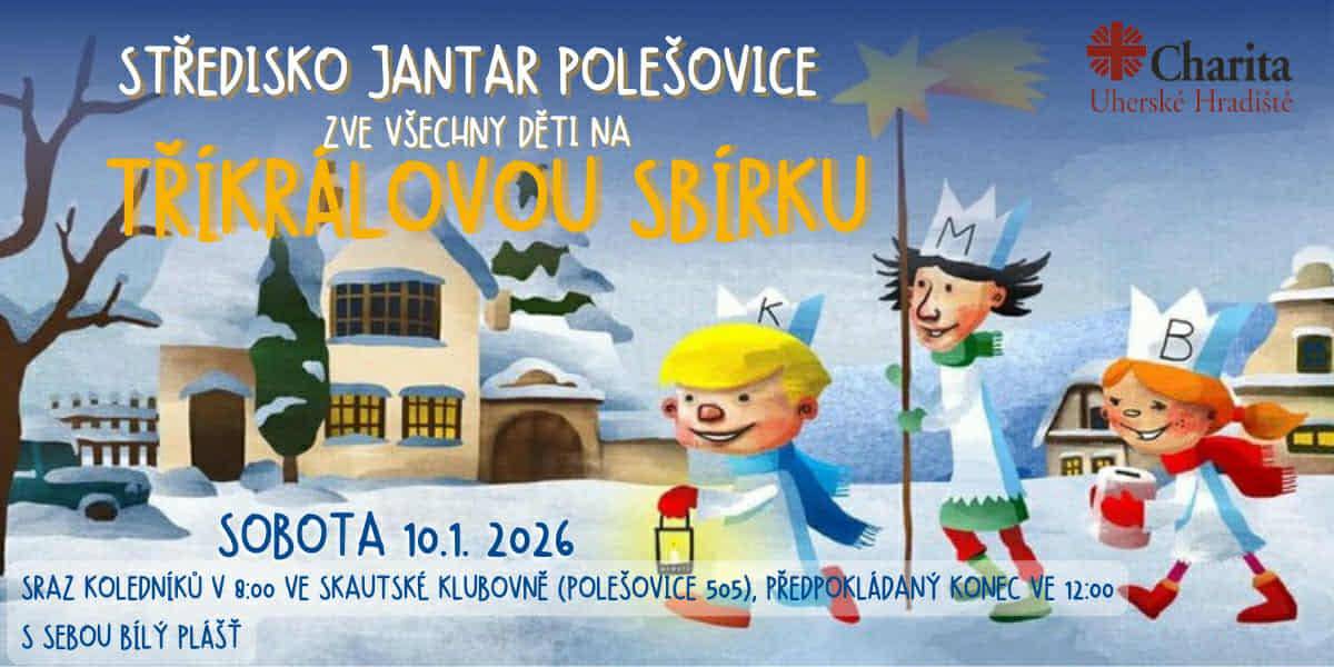 Koledníci budou obcházet městys v sobotu 10/12, sraz koledníků je v 8 hod ve skautské klubovně