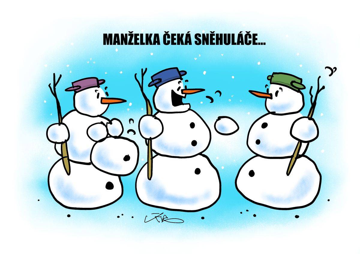 Kde se berou sněhuláci