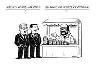 Nový zákon o extremismu: Konec matrjošek v Praze?