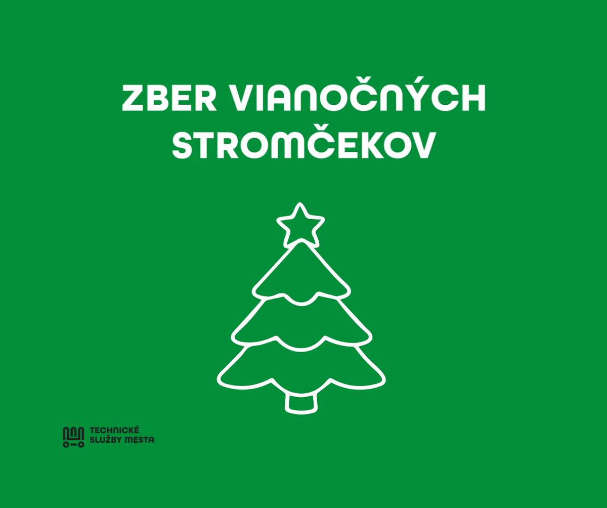 Technické služby mesta Nové Mesto nad Váhom si dovoľujú informovať obyvateľov, že do 31. januára 2026 budú zabezpečovať zber živých vianočných stromčekov. Stromčeky je potrebné ukladať ku kontajnerovým stanovištiam tak, aby nebránili prístupu ku kontajnerom ani manipulácii s nimi. Zároveň upozorňujeme, že stromčeky je možné odovzdať aj na Zberovom dvore na Banskej ulici. Prosíme obyvateľov o dodržiavanie nasledujúcich pravidiel:   stromček musí byť úplne zbavený všetkých ozdôb, reťazí, osvetlenia, drôtikov, obalov od sladkostí a iných dekorácií,   stromček ponechajte voľne uložený, nie je potrebné ho baliť ani zväzovať,   nepoužívajte plastové obaly, vrecia, fólie ani krabice,   stromček ukladajte tak, aby neohrozoval bezpečný pohyb osôb.   Vyzbierané stromčeky budú následne odvezené do kompostárne, kde budú ekologicky zhodnotené. Výsledná drevná štiepka sa využije na kompostovanie alebo ako mulčovací materiál pri novej výsadbe zelene. Umelé vianočné stromčeky nepatria do tohto zberu a je potrebné ich odovzdať na prekládkovej stanici. Ďakujeme obyvateľom za spoluprácu, ohľaduplnosť a zodpovedný prístup k ochrane životného prostredia.   Zber živých vianočných stromčekov | TSM Nové Mesto nad Váhom