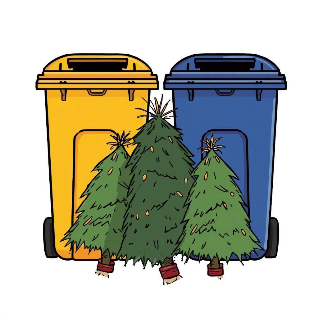 Po skončení vánočních svátků přichází čas, kdy je potřeba odstrojené vánoční stromky správně zlikvidovat. Žádáme občany, aby stromky neodkládali ke kontejnerům ani k nádobám na směsný komunální odpad.
