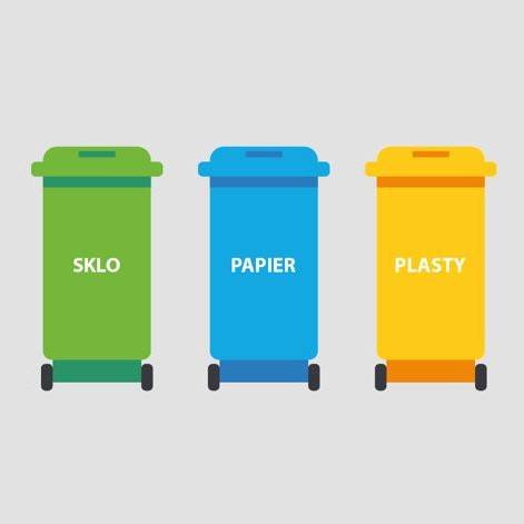Harmonogram zberu separovaných zložiek odpadov v roku 2026