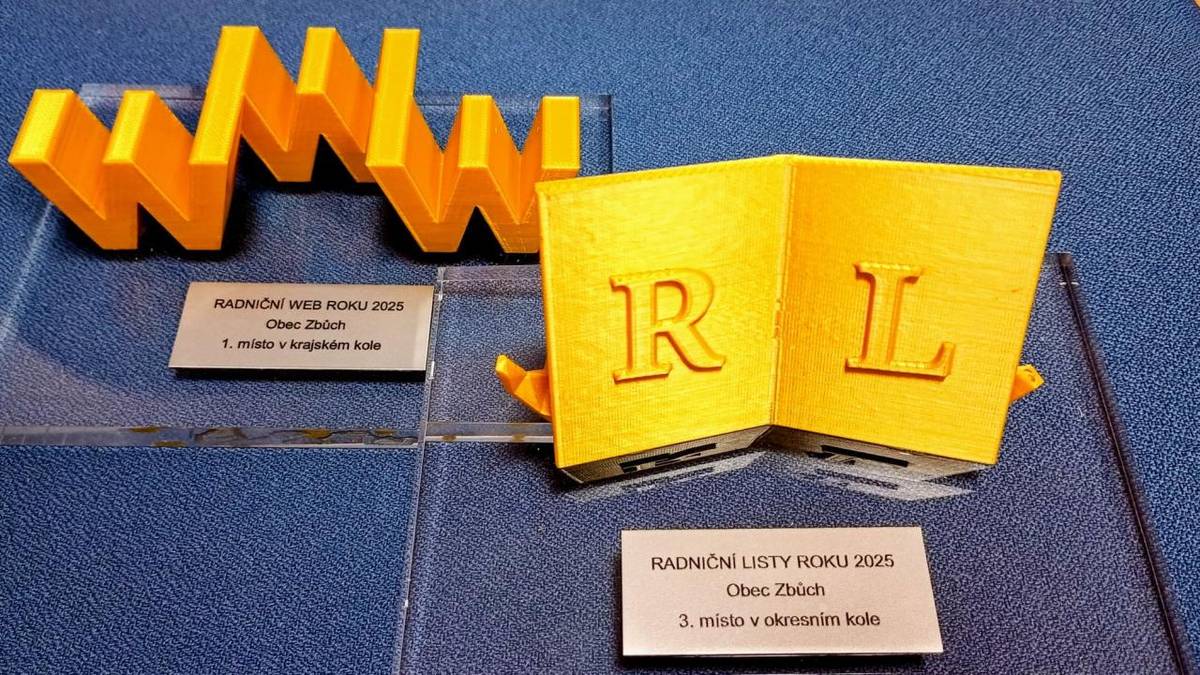 Zbůch se umístil na předních místech v soutěži obecních webů a zpravodajů. Čtěte dále...