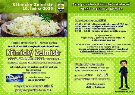 Přijďte se zúčastnit tradiční křimické soutěže o nejlépe naložené kysané zelí