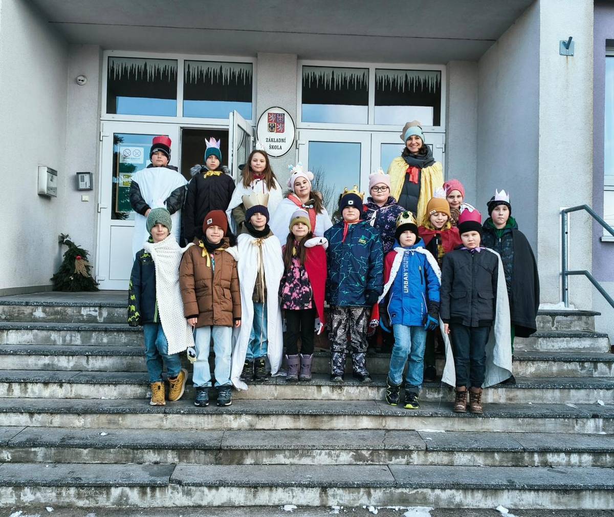 I v tomto roce se již tradičně zúčastnila naše škola Tříkrálové sbírky.