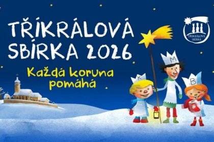 V rámci tradiční Tříkrálové sbírky, která se koná v sobotu 10. ledna 2026, vás ve Vernéřovicích navštíví koledníci, aby vybírali peníze na pomoc potřebným.