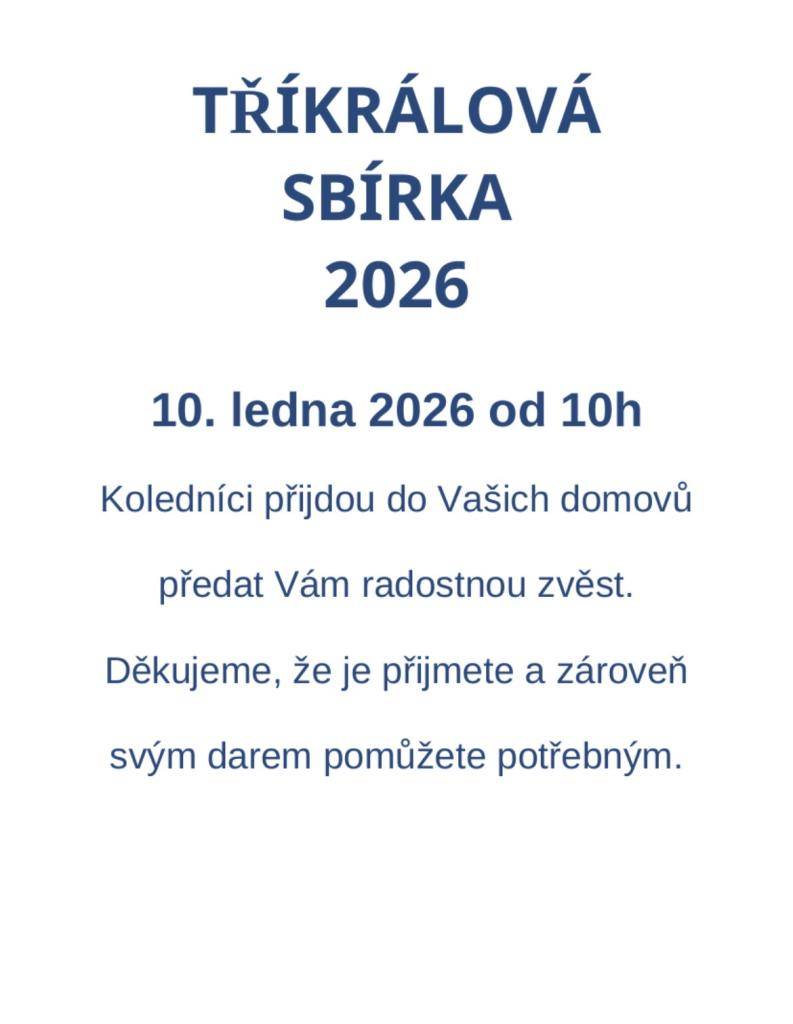 Tříkrálová sbírka