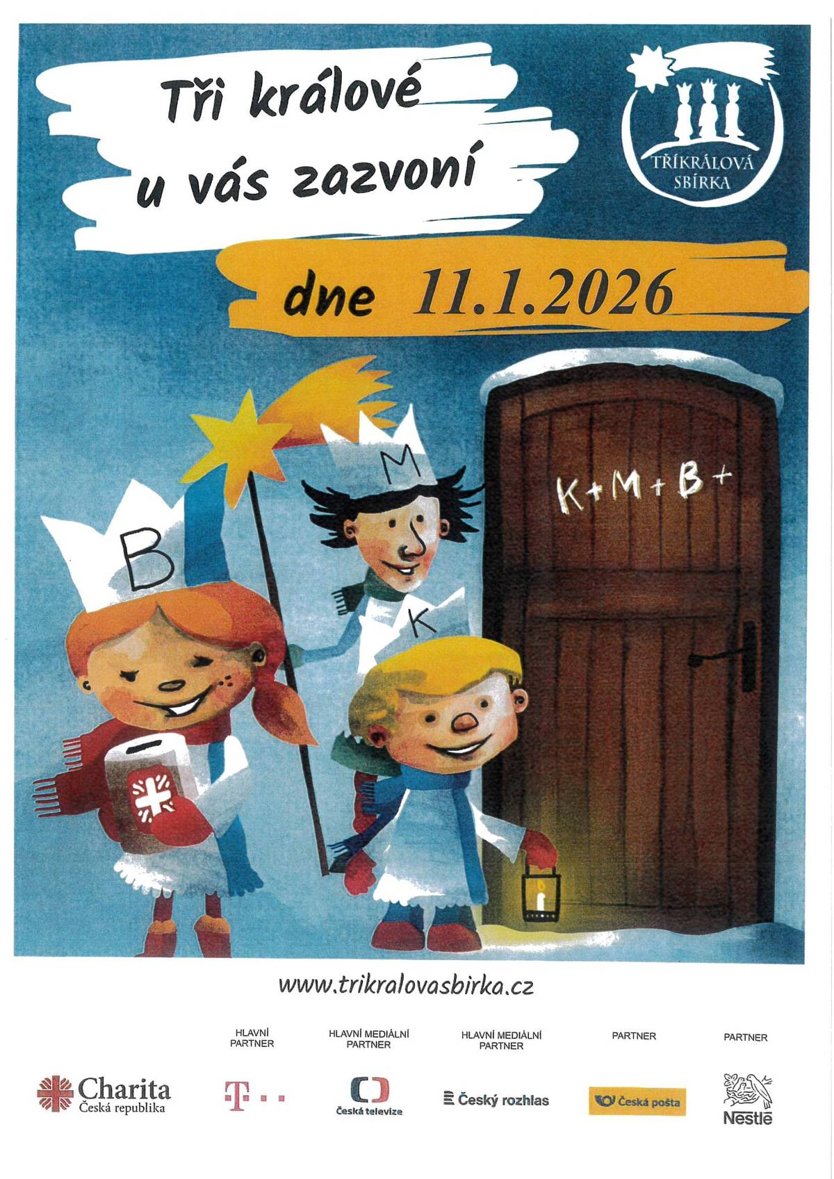 V neděli 11. ledna 2026 od 10.00 hodin budou obcí procházet  koledníci Tříkrálové sbírky.V případě, že se vám termín nehodí, můžete přispět v pondělí v úředních hodinách na OÚ Branišov. Akce probíhá ve spolupráci s Městskou charitou České Budějovice. Více informací na https://www.dchcb.cz/trikralova-sbirka/.