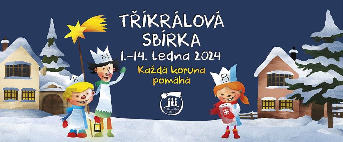 👑 Tříkrálová sbírka v naší obci již tento víkend!  Vážení spoluobčané, v sobotu a v neděli 10.–11. ledna projdou naší obcí skupinky tříkrálových koledníků. Přinesou vám radostnou zvěst o narození Spasitele, napíší na dveře požehnání K+M+B+2026 a poprosí o příspěvek do úředně zapečetěné pokladničky.  Výtěžek sbírky pomůže Hospicu sv. Štěpána  Každý vedoucí skupinky má u sebe průkazku vystavenou Charitou ČR.  Děkujeme všem, kteří otevřou své dveře i srdce! ❤️