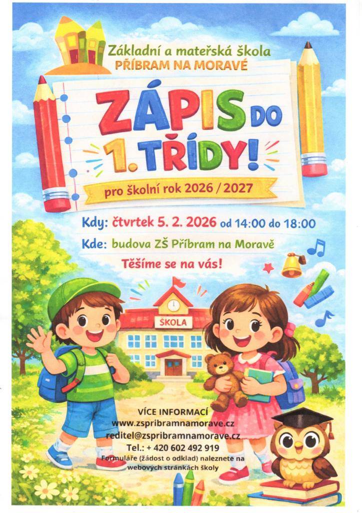 Zápis dětí do ZŠ