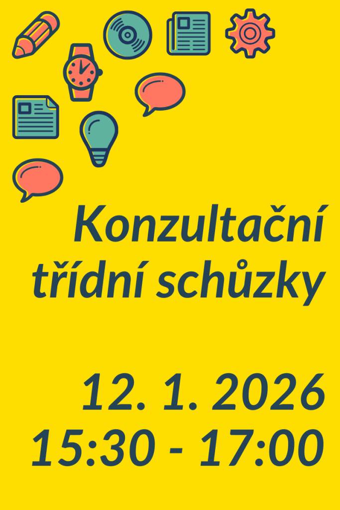 těšíme se na Vás na konzultačních třídních schůzkách. :)