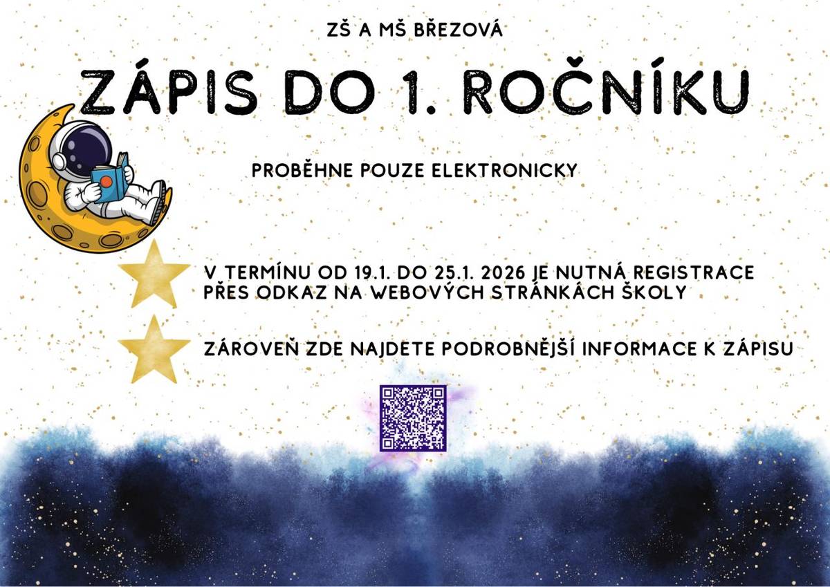 Informace k zápisu do první třídy