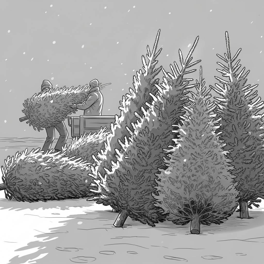 Zber živých vianočných stromčekov bude v našej obci prebiehať v pondelok 12. januára 2026 od 8:00 hod.