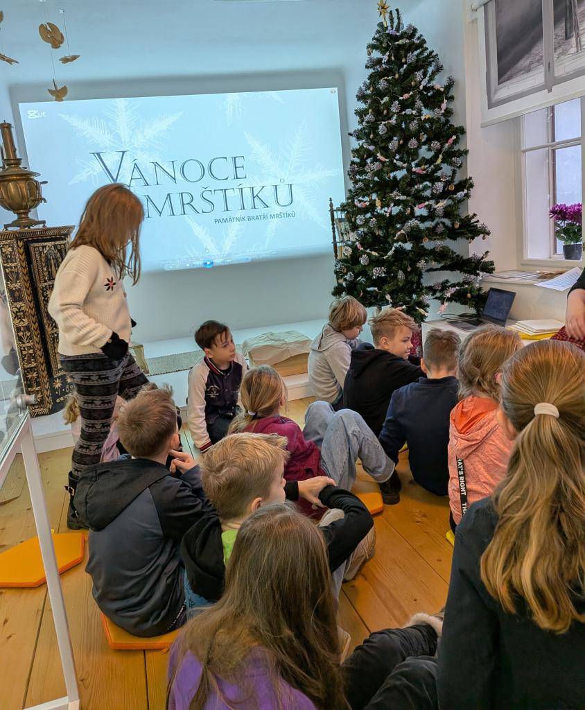 5. 12. 2025 Edukační program v Památníku bratří Mrštíků v Divákách – „Vánoce u Mrštíků“