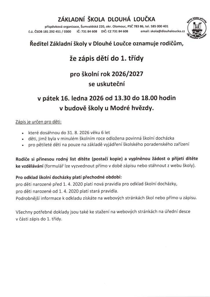 - pátek 16.ledna 2026 od 13:30 do 18:00