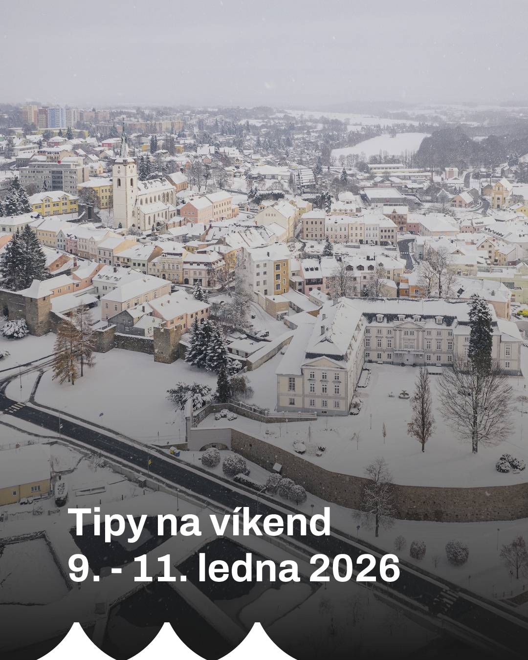 Přinášíme vám tipy na následující víkend: sobota 10. ledna Zahájení lyžování na Vysoké Konečně nám počasí dopřálo. Díky tomu se může po dlouhé době znovu zprovoznit vlek na tachovské sjezdovce "Vysoká". V sobotu od 9:00 budeme jezdit a potom dále vždy v týdnu 16:00-21:00 a o víkendu 9:00-20:00 dokud to podmínky dovolí. V provozu bude i Skibar. Moc se na všechny těšíme ať už na lyžích, snowboardech nebo i na bobech. Přijďte si užít zimu s námi Veřejné bruslení Sobota nabídne možnost zabruslit si mezi 13.30 – 15.30 hodinou. Na místě je možné si zapůjčit brusle. Více informací a rozpis ledu zde: https://sportoviste-tachov.isportsystem.cz/. Vstupné na bruslení je 80 Kč dospělý a 50 Kč za dítě. Basketbal – U15 žákovská liga V sobotu odpoledne můžete přijít do městské haly fandit tachovskému týmu žákyň, které hrají žákovskou ligu v kategorii U15. Zápas začíná v 14.00 hodin proti týmu BC Benešov. neděle 11. ledna Jízdárna – zámek pro koně Komentovaná veselá prohlídka připravená pro nejmenší návštěvníky tak, aby poznali jízdárnu pohledem jezdců i šlechtických návštěvníků. Jednotné vstupné 100 Kč pro děti, ostatní dle aktuálního vstupného. Začátek ve 14.00 hodin. Tříkrálový koncert Zveme vás na tradiční tříkrálový charitativní koncert, který se uskuteční v refektáři muzea Českého lesa v Tachově. Letos se můžete těšit na místní country kapelu Sebranka. Vstupné je dobrovolné, můžete jím podpořit dobrou věc, a to Tříkrálovou sbírku pro tachovský hospic. Začátek koncertu je v 15.00 hodin. Veřejné bruslení V neděli si přijďte zabruslit mezi 13.00 – 15.00 hod. Vstupné na bruslení je 80 Kč dospělý a 50 Kč za dítě. Basketbal – U15 žákovská liga Nedělní dopoledne bude patřit sportovní hala malým basketbalistkám. Zápas proti týmu BK Strakonice začíná v 11.00 hodin.