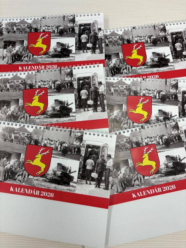 Občania, ktorým nebol doručený do schránok a majú záujem o obecný kalendár na rok 2026, si ho môžu vyzdvihnúť na obecnom úrade v čase úradných hodín.