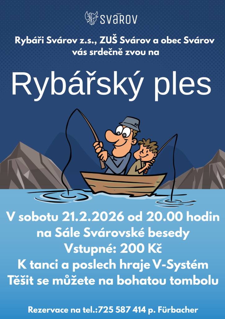 Rybářský ples Svárov