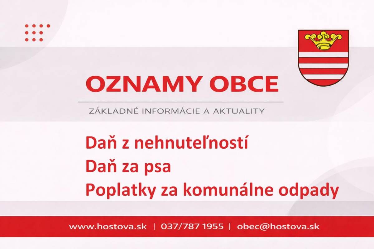 Dôležitý oznam: prosíme, nahláste všetky zmeny do 31. januára 2026   Fontos közlemény: kérjük, jelentsék be az összes változást 2026. január 31-ig.
