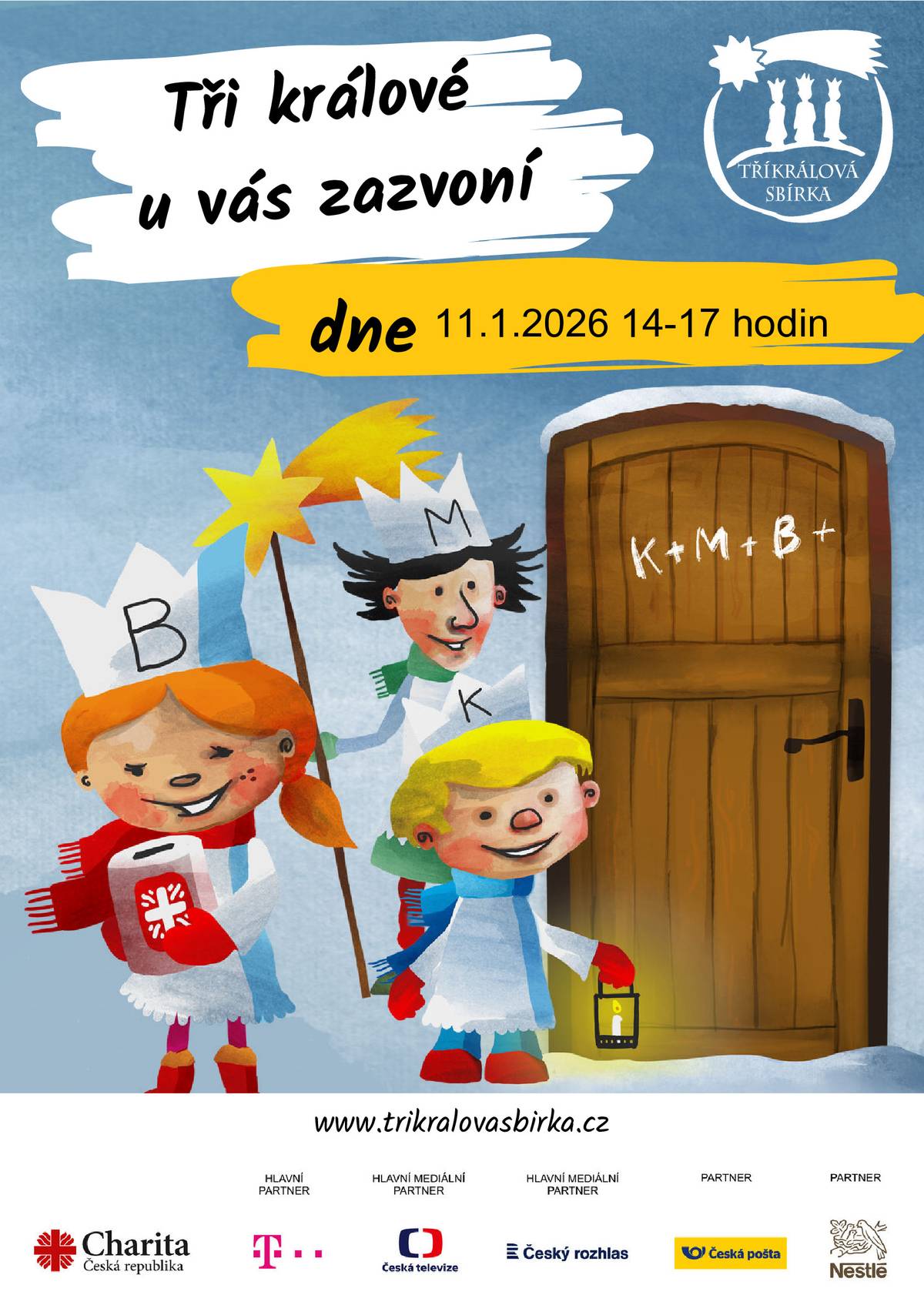V neděli 11.ledna v odpoledních hodinách budou již tradičně chodit po obcích Tři králové. Akce je ve spolupráci s Charitou, které se po ukončení předává kasička na rozpečetění a spočítání darů. Přispět je možné též v kanceláři obecního úřadu v době úředních hodin.