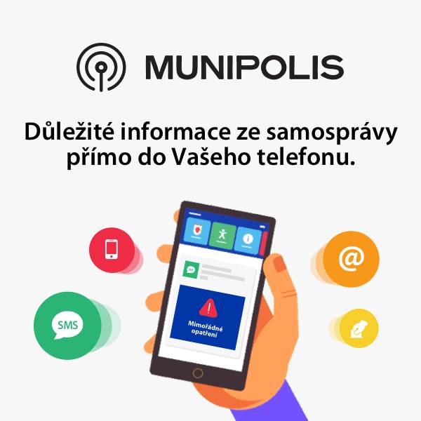 Spustili jsme pro vás službu MUNIPOLIS / Mobilní Rozhlas, díky které vás nyní budeme efektivně informovat přímo do vašeho telefonu. Přihlaste se k odběru a už nikdy nezmeškáte důležité novinky a upozornění z naší samosprávy: https://loucna.munipolis.cz/registrace