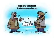 Opravdu třeskutý mráz