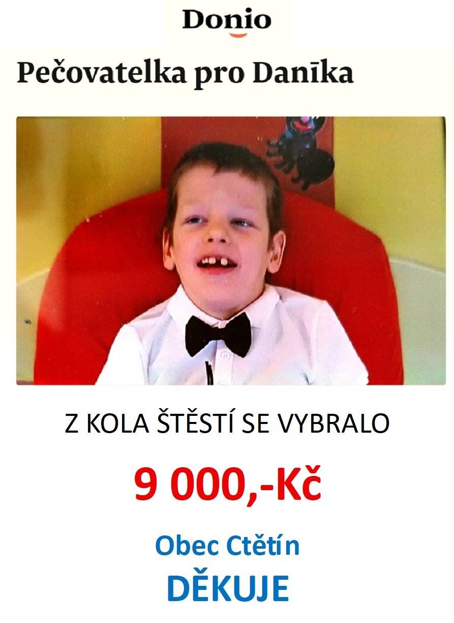 Obecní Novoroční Ples - KOLO ŠTĚSTÍ - vybralo se 9 000,-Kč