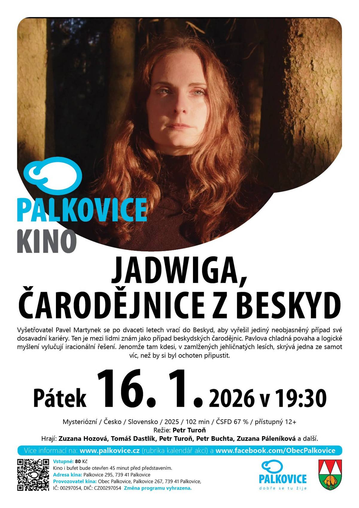 Pátek 16. 1. 2026 v 19:30     Vstupné 80 Kč