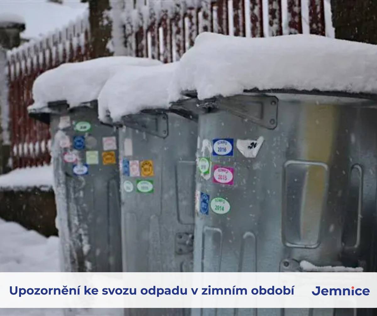 Vážení spoluobčané, na základě žádosti FCC Dačice, s.r.o. si Vás dovolujeme požádat, abyste ve dnech, kdy probíhá svoz odpadu, tzn. úterý a pátek, dbali zvýšené ohleduplnosti a v zimním období parkovali svá vozidla v ulicích tak, aby byl umožněn průjezd popelářského vozidla.  Špatně zaparkovaná vozidla mohou v tomto zimním období, kdy je v ulicích sníh, způsobit, že se popelářský vůz nedostane do dané ulice a popelnice z tohoto důvodu nemusí být vyvezeny.  Děkujeme za pochopení a za spolupráci.