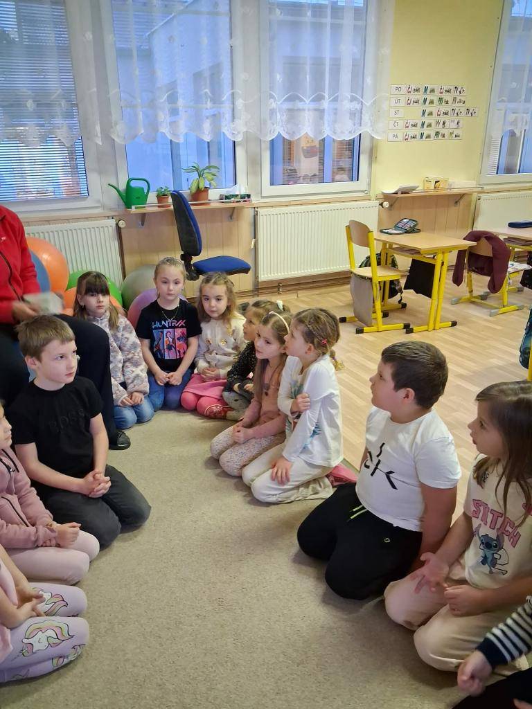 Ve čtvrtek přišli předškoláčci, aby si vyzkoušeli, jaké to je být ve velké škole.