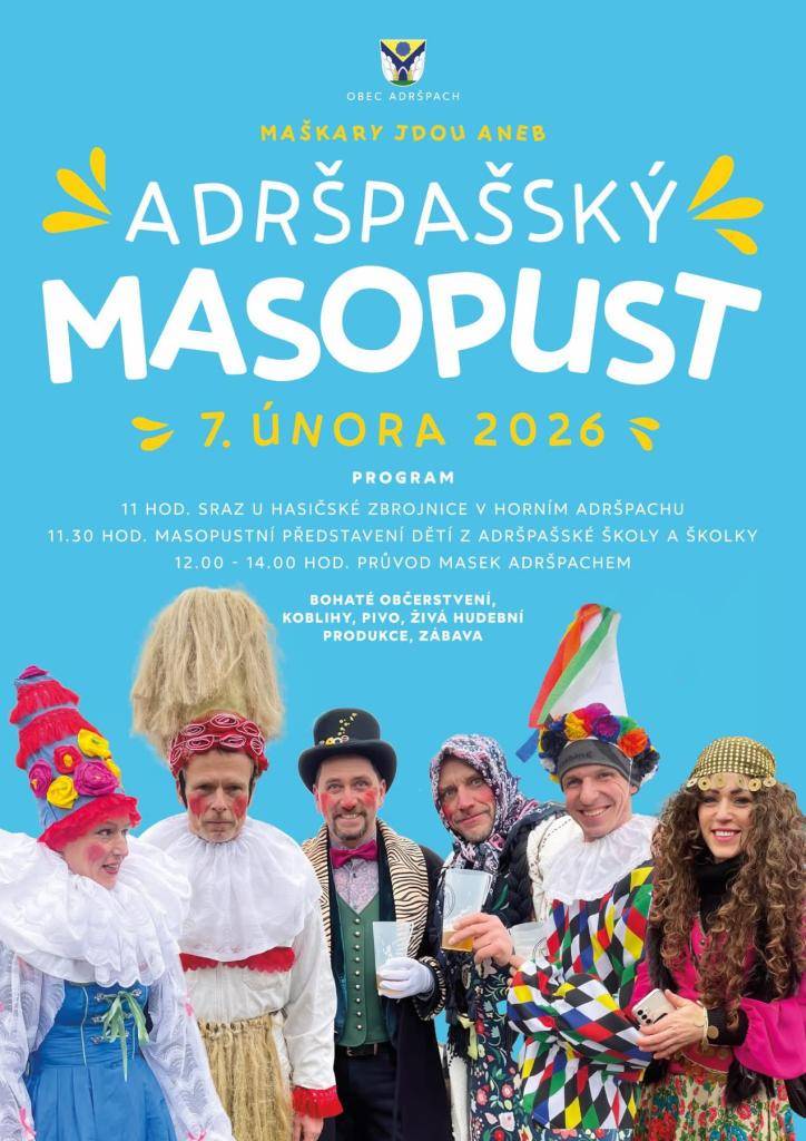 Masopust v Adršpachu