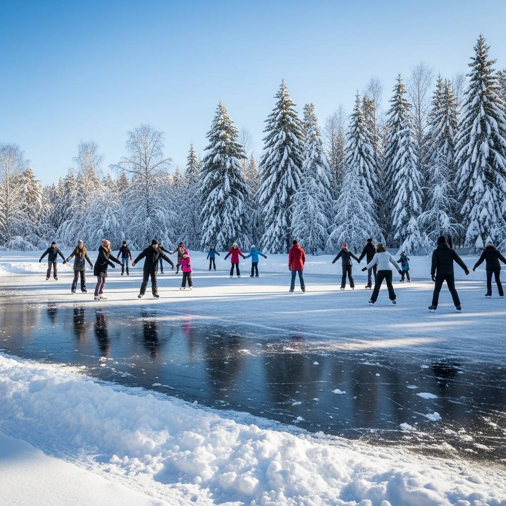 Klzisko na multifunkčnom ihrisku bude otvorené každý deň od 10:00 h do 19:00 h. Pozývame všetkých na korčuľovanie a zábavu na ľade.