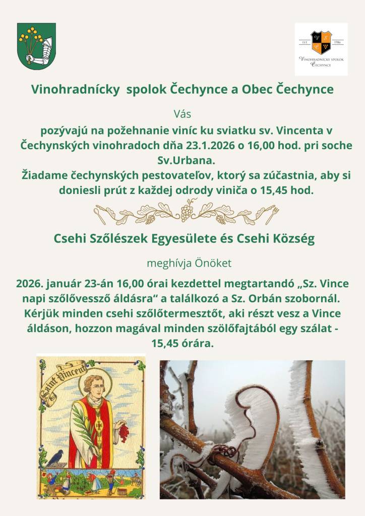 pozvánka - meghívó