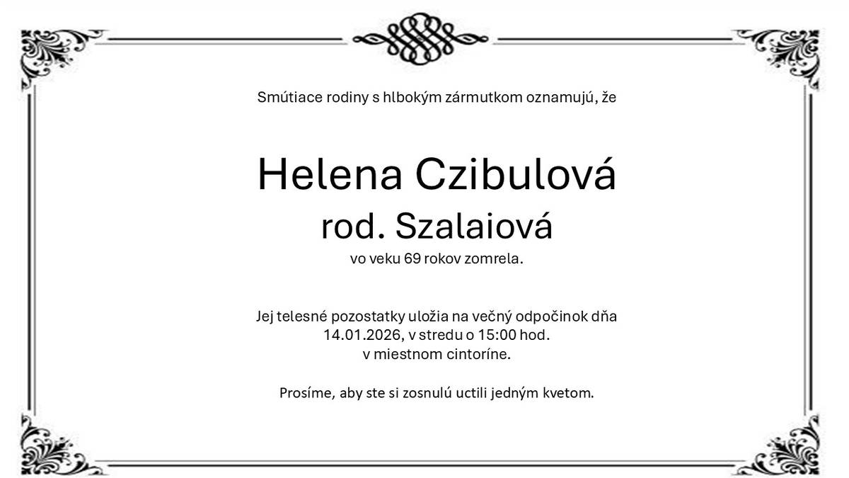 zverejnené so súhlasom rodiny