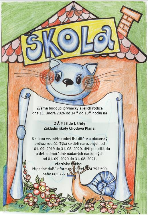 Zápis do 1. třídy