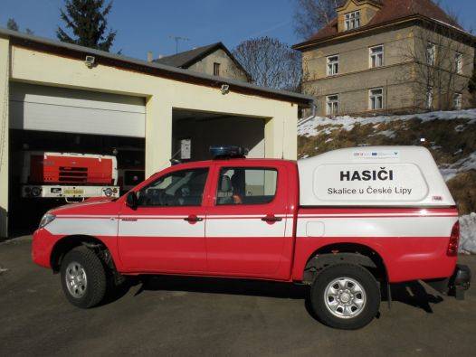 Technika pro odstraňování povodňových škod - Skalice u České Lípy