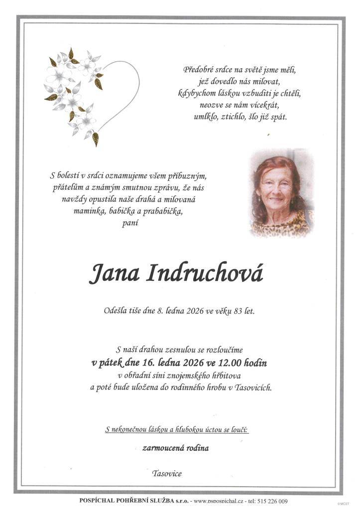 Parte Jana Indruchová