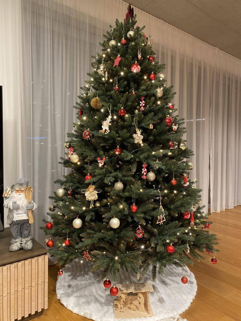 Vyhodnotenie súťaže o najkrajší vianočný stromček v obci.