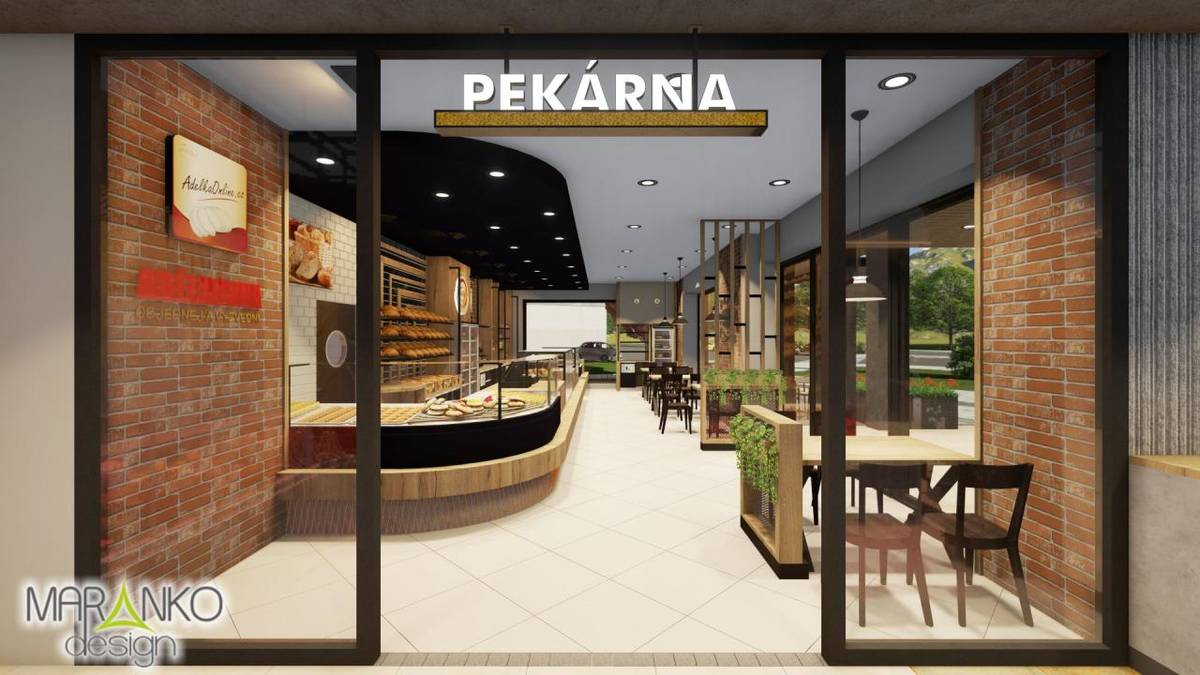 Zpevněné plochy kolem Adélky Na Pohoří