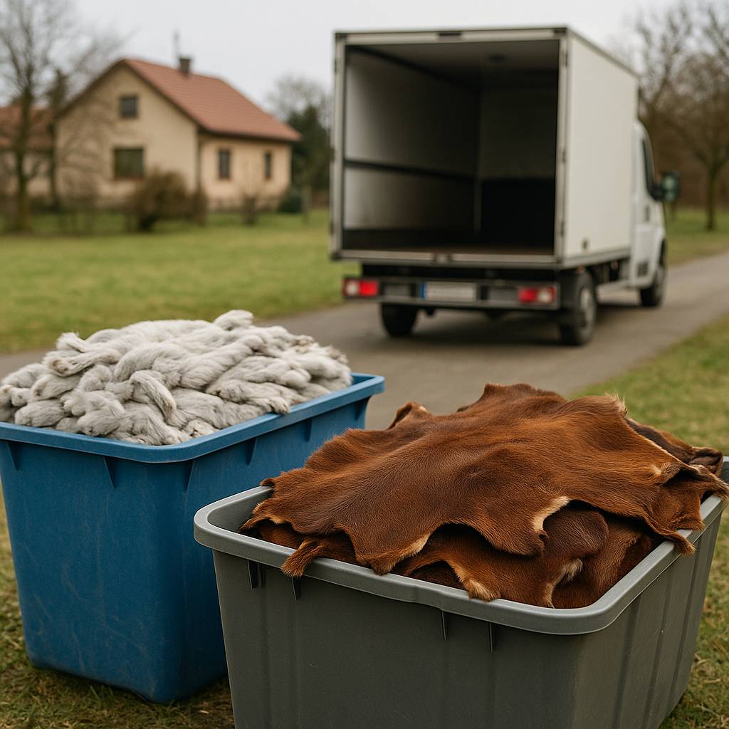 I v novém roce bude v obci pokračovat pravidelný mobilní výkup surových králičích a čerstvých hovězích kůží. Svoz zajišťuje firma RAMOS podle předem stanoveného harmonogramu trasy.