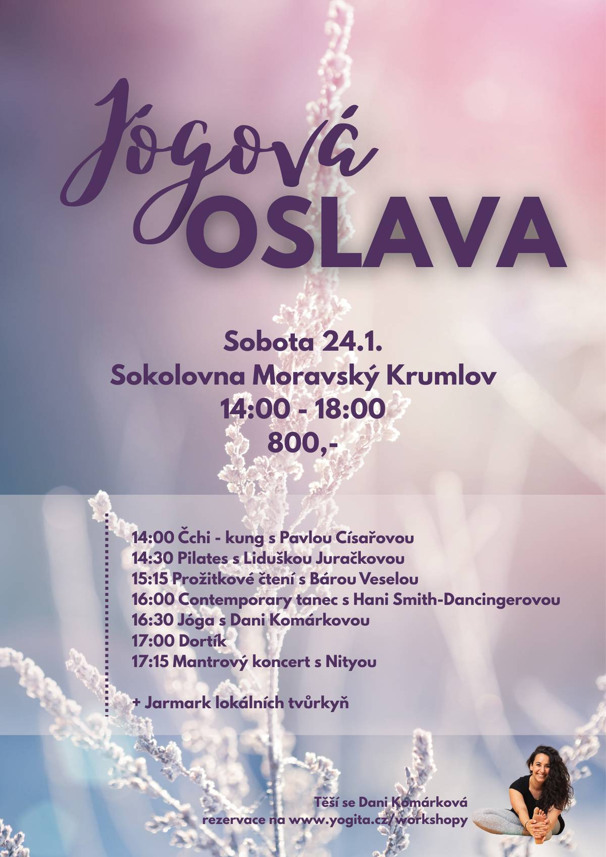 🧘♂️V sobotu 24. 1. 2026 v sokolovně v Moravském Krumlově. 🧘♂️