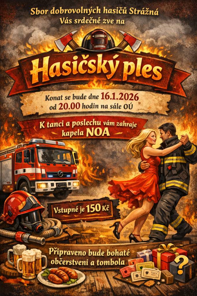 Hasičský ples 2026- kapela Noa